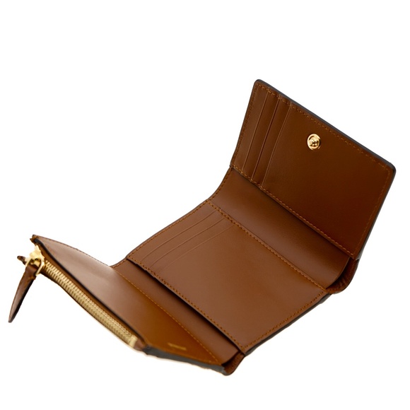 Burberry Lancaster Trifold Wallet Icon Stripe New - Picture 5 of 7